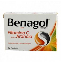 BENAGOL VITAMINA C*36 pastiglie arancia