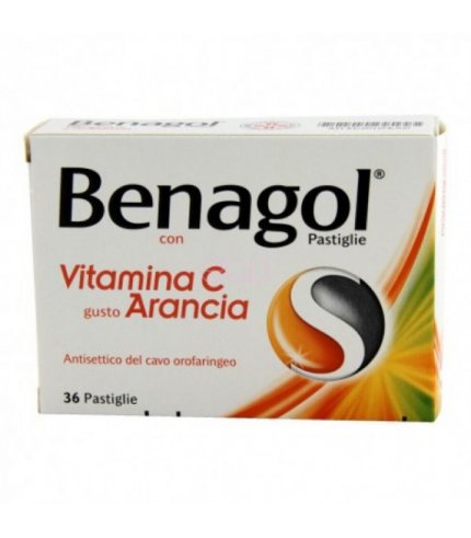 BENAGOL VITAMINA C*36 pastiglie arancia