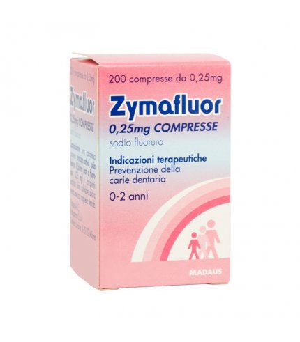 ZYMAFLUOR*200 cpr 0,25 mg