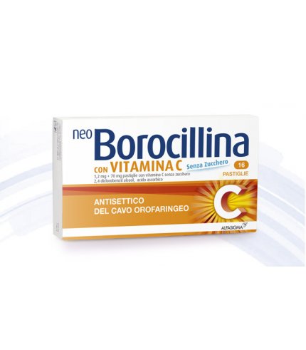 NEOBOROCILLINA C*16 pastiglie 1,2 mg + 70 mg senza zucchero