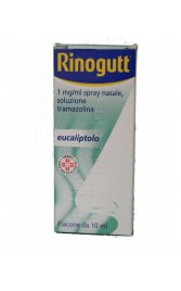 RINOGUTT*spray nasale 10 ml 1 mg/ml con eucaliptolo