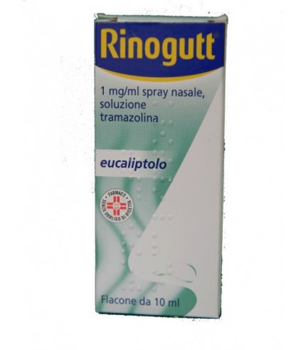 RINOGUTT*spray nasale 10 ml 1 mg/ml con eucaliptolo