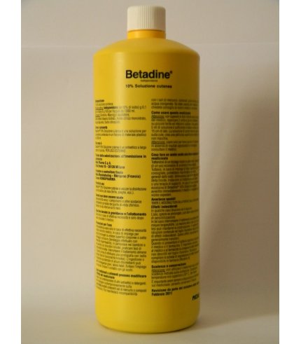 BETADINE*soluz cutanea 1.000 ml