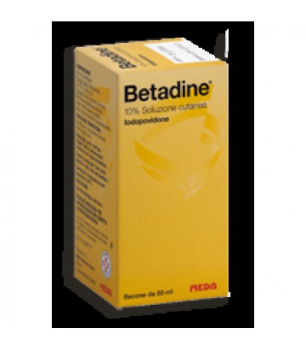 BETADINE*soluz cutanea 50 ml 10%