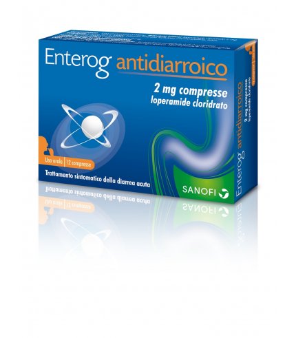 ENTEROG ANTIDIARROICO*12 cpr 2 mg