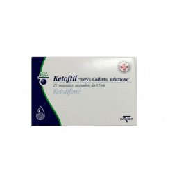 KETOFTIL*25 monod collirio 0,5 ml 0,5 mg/ml