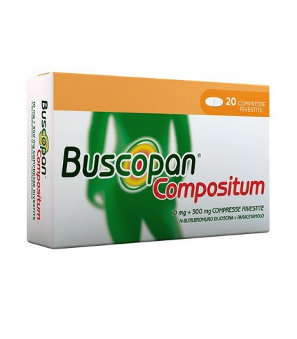 BUSCOPAN COMPOSITUM*20 cpr riv 10 mg + 500 mg