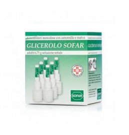 GLICEROLO (SOFAR)*AD 6 contenitori monodose 6,75 g soluz rett con camomilla e malva