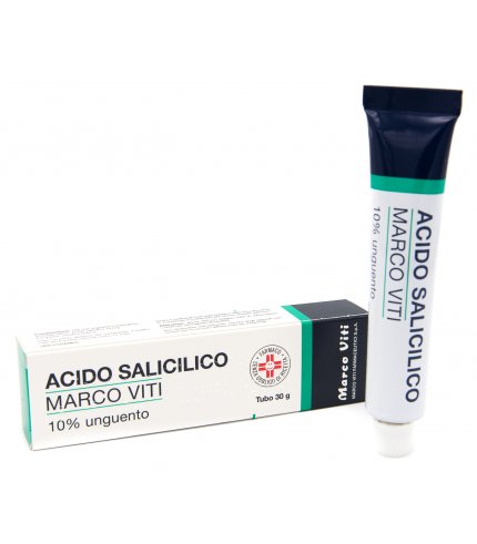 ACIDO SALICILICO (MARCO VITI)*ung derm 30 g 10%