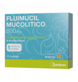 FLUIMUCIL MUCOLITICO*orale grat 10 bust 600 mg