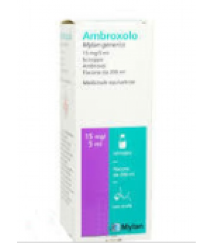 AMBROXOLO (MYLAN GENERICS)*sciroppo 200 ml 15 mg/5 ml