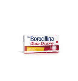 NEOBOROCILLINA GOLA DOLORE*16 pastiglie 8,75 mg limone e miele senza zucchero