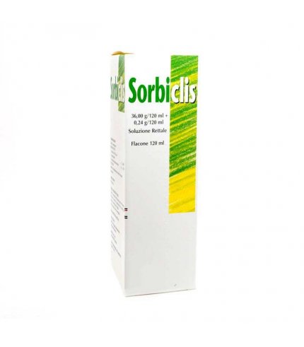 SORBICLIS*AD 1 clisma 120 ml 36 g + 0,24 g soluz rett