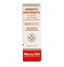 ARGENTO PROTEINATO (MARCO VITI)*AD gtt orl 10 ml 1%