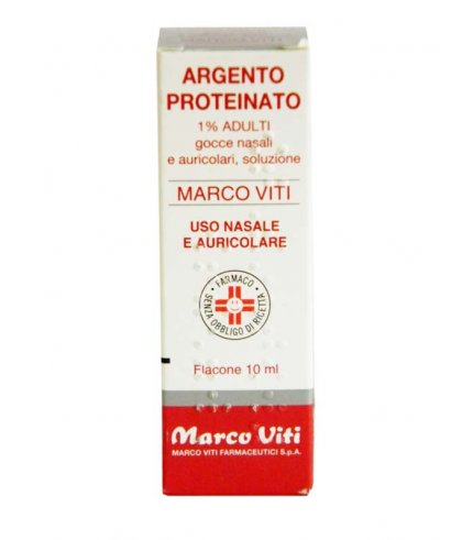 ARGENTO PROTEINATO (MARCO VITI)*AD gtt orl 10 ml 1%