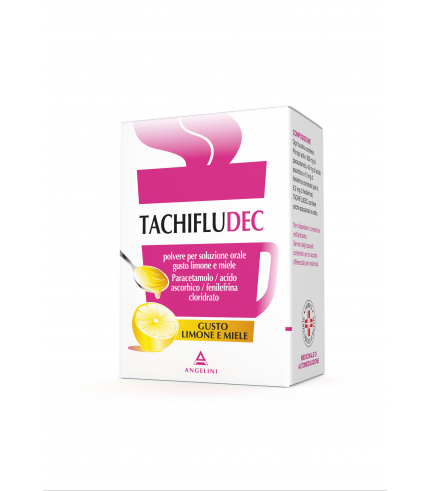 TACHIFLUDEC*orale polv 10 bust limone/miele