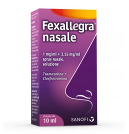 FEXALLEGRA NASALE*spray nasale 10 ml 1 mg/ml + 3,55 mg/ml