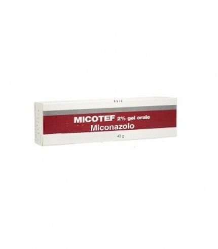 MICOTEF*orale gel 40 g 2%