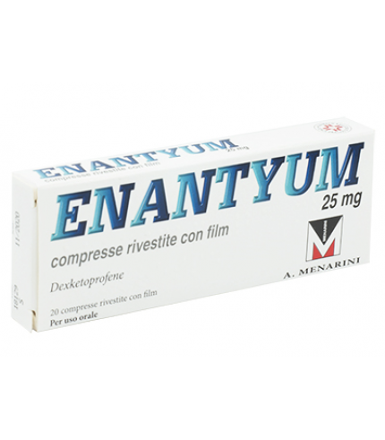 ENANTYUM*20 cpr riv 25 mg