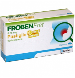 FROBENPRET*16 pastiglie 8,75 mg limone miele