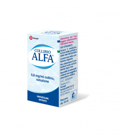 COLLIRIO ALFA DECONGESTIONANTE*collirio 10 ml 0,8 mg/ml