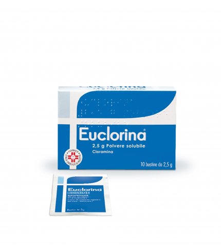 EUCLORINA*10 bust polv u.e. 2,5 g