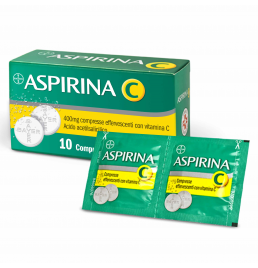 ASPIRINA C*10 cpr eff 400 mg + 240 mg con vitamina C