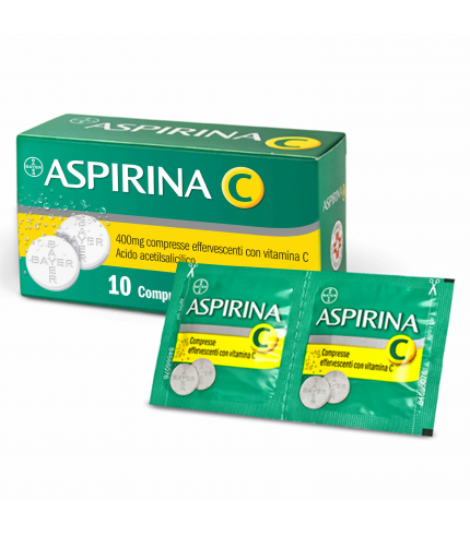 ASPIRINA C*10 cpr eff 400 mg + 240 mg con vitamina C