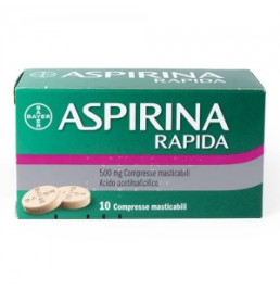 ASPIRINA RAPIDA*10 cpr mast 500 mg