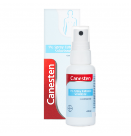 CANESTEN*spray cutaneo 40 ml 1% con pompa dosatrice