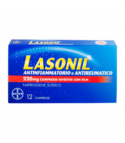 LASONIL ANTINFIAMMATORIO E ANTIREUMATICO*12 cpr riv 220 mg