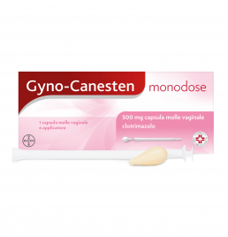 GYNOCANESTEN MONODOSE*1 cps vag 500 mg