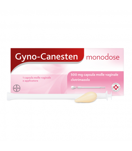 GYNOCANESTEN MONODOSE*1 cps vag 500 mg