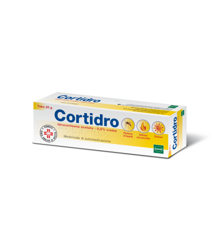 CORTIDRO*crema derm 20 g 0,5%