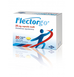 FLECTORGO*20 cps molli 25 mg