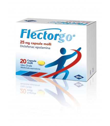 FLECTORGO*20 cps molli 25 mg