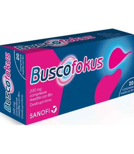 BUSCOFOKUS*20 cpr riv 200 mg