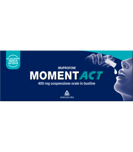 MOMENTACT*orale sosp 8 bust 400 mg