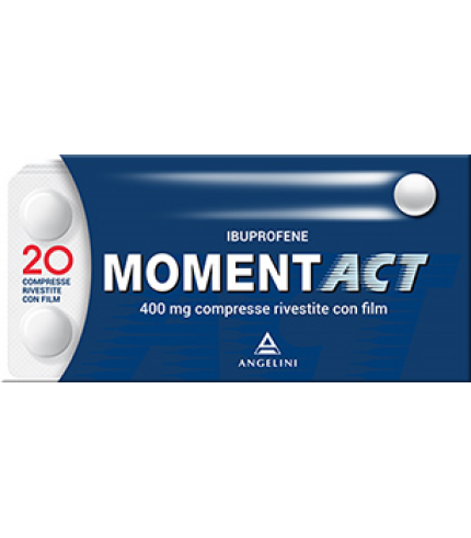 MOMENTACT*20 cpr riv 400 mg