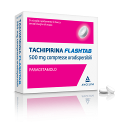 TACHIPIRINA FLASHTAB*16 cpr orodispers 500 mg