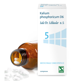 KALIUM PHOSPHORICUM D6 SALE DR.SCHUSSLER N.5*D6 200 cpr flacone