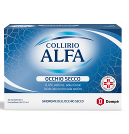 COLLIRIO ALFA OCCHIO SECCO*20 monod collirio 0,5 ml 0,4%