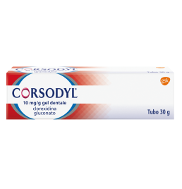 CORSODYL*gel dentale tubo 30 g 1 g/100 g