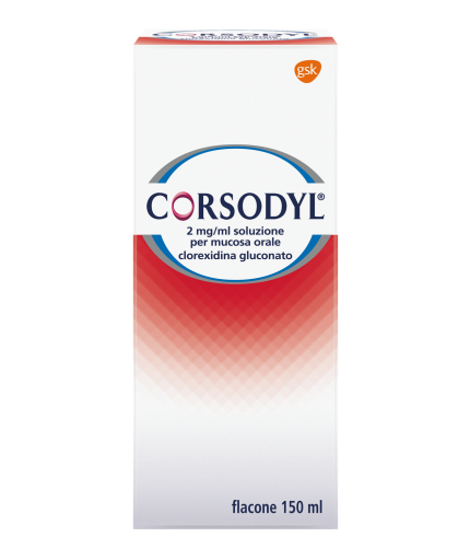 CORSODYL*collut 150 ml 200 mg/100 ml