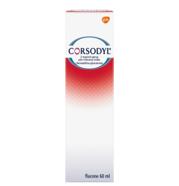 CORSODYL*spray mucosa orale 60 ml 200 mg/100 ml