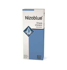 NIZOBLUE*shampoo 125 ml 10 mg/g