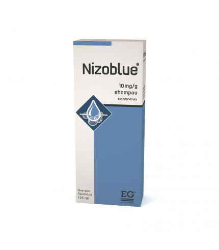 NIZOBLUE*shampoo 125 ml 10 mg/g