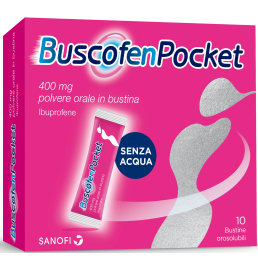 BUSCOFENPOCKET*orale polv 10 bust 400 mg