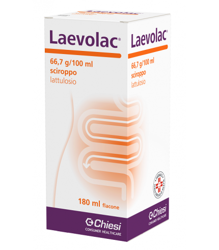 LAEVOLAC*sciroppo 180 ml 66,7 g/100 ml flacone