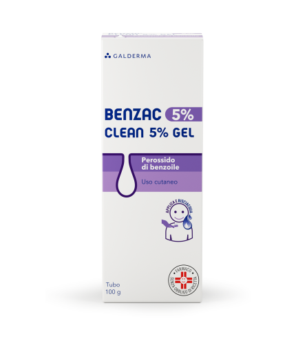 BENZAC*gel clean 5% tubo 100 g